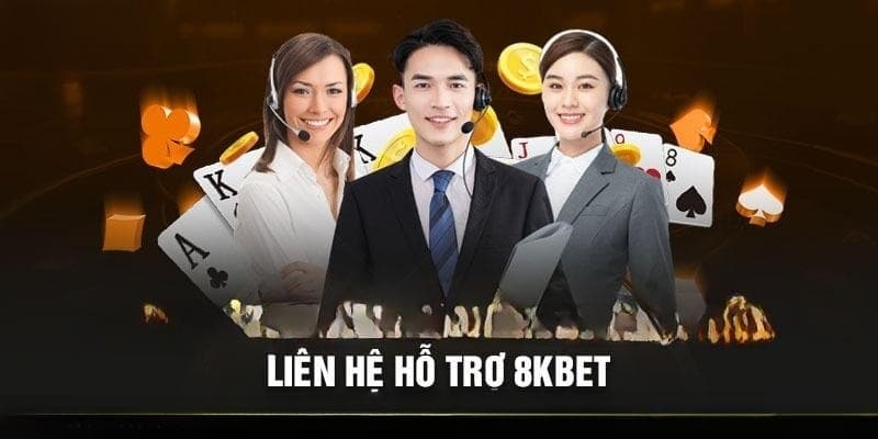 8kbet cung cấp nhiều hình thức liên hệ cho bạn lựa chọn 